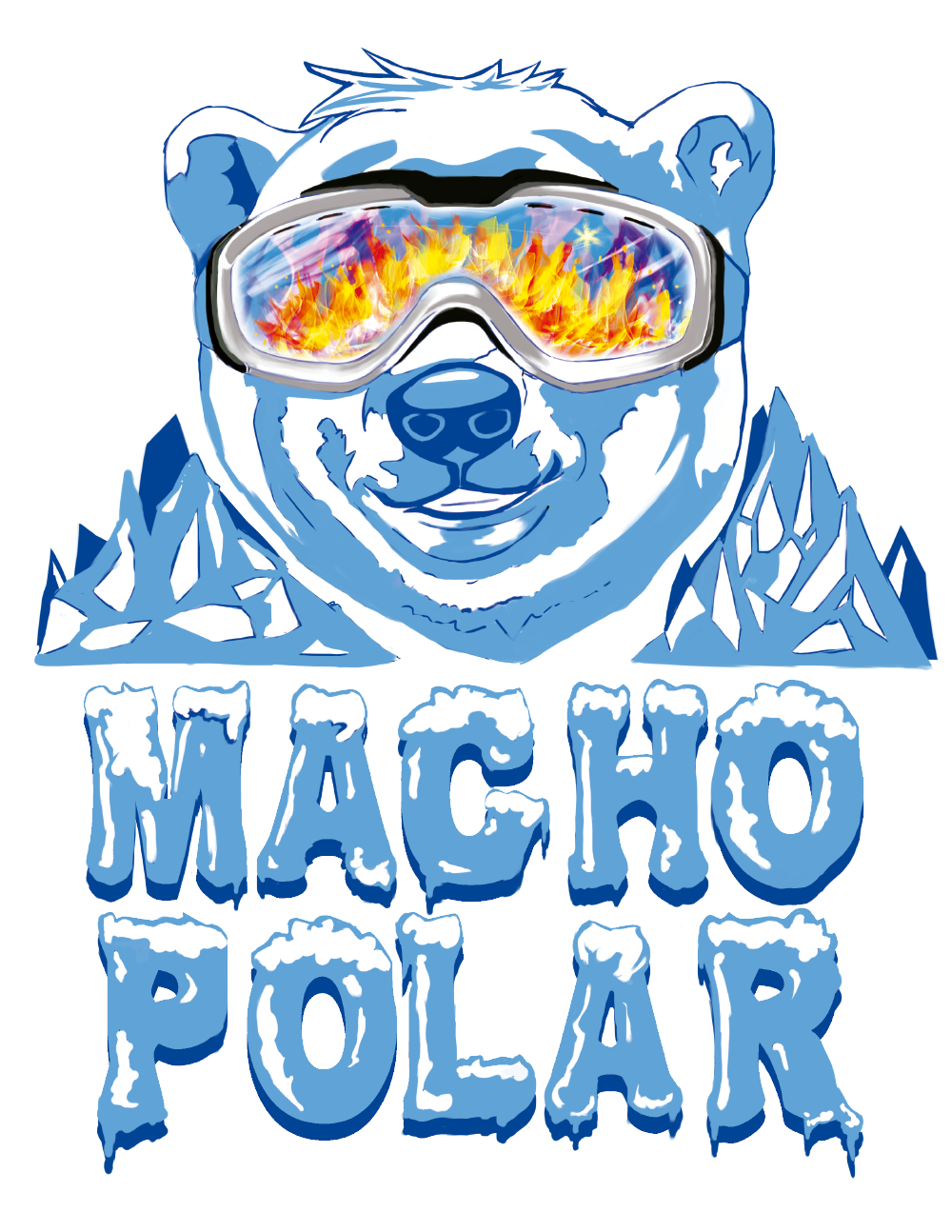 Macho Polar Original Nicotine Salts 30ML - LIQUID PARADISE e-liquid LIQUID PARADISE