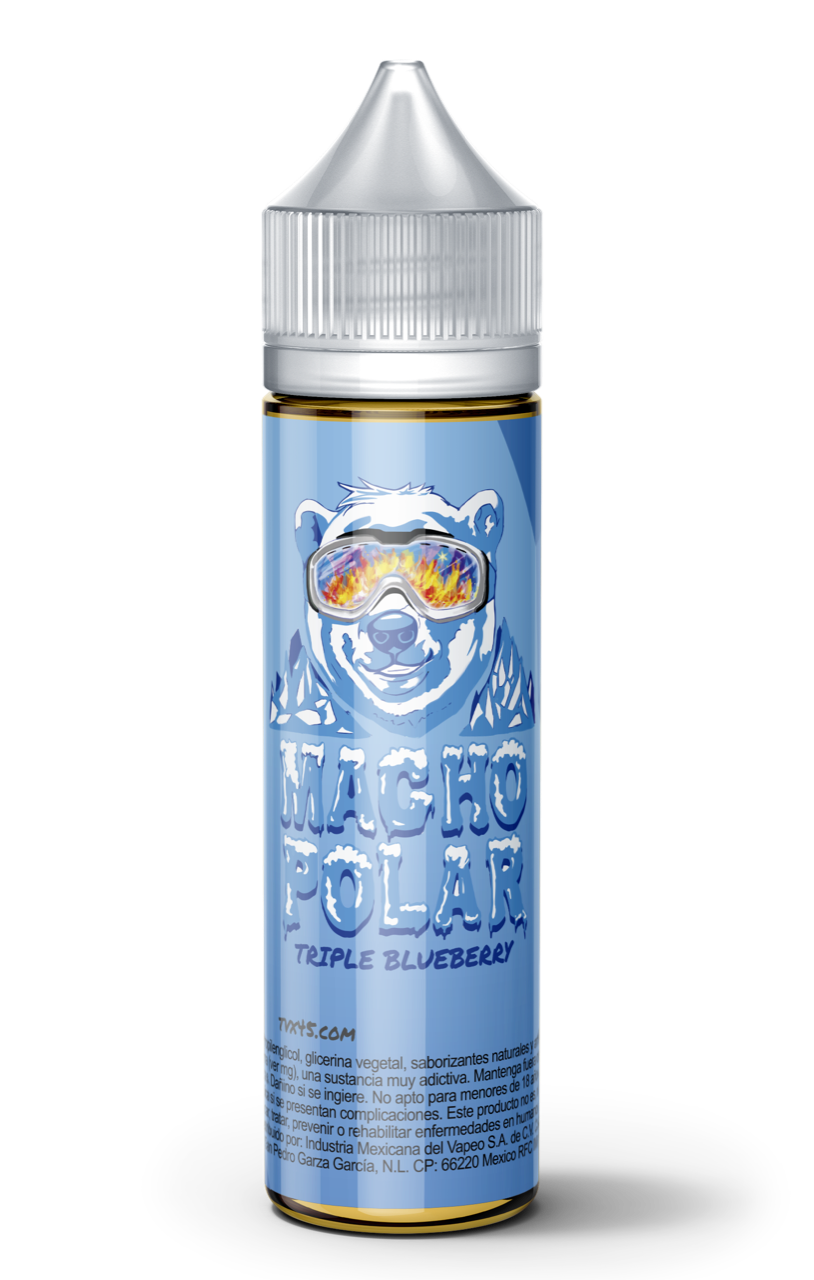 60ml Macho Polar Triple Blueberry - LIQUID PARADISE e-liquid LIQUID PARADISE