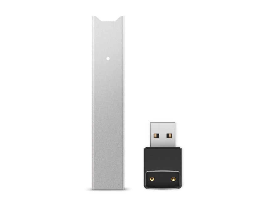 JUUL DEVICE Salt Nic Device Mods Juul Bodega Silver 