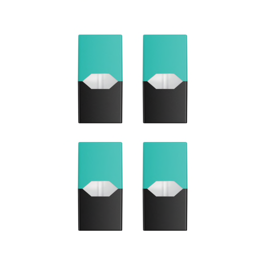JUUL Pods 3% y 5% Paquete de 4 Coils Juul Bodega Menthol 5% 